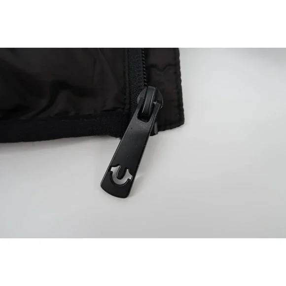 True Religon‎ Jacket Mens XXL Black Light Puffer Quilted Full Zip Size 2XL